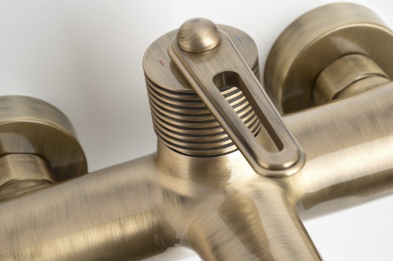 BEBÉ nástěnná vanová baterie, bronz BB010/18