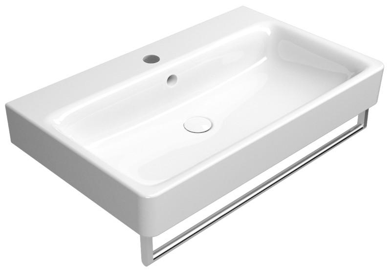 SAND keramické umyvadlo 80x50 cm, bílá ExtraGlaze 9022111