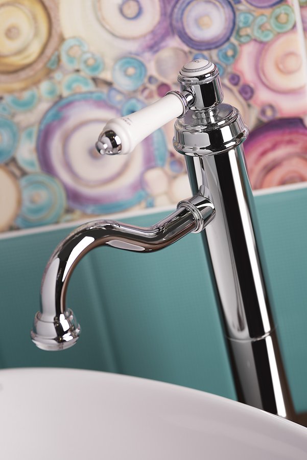 VIENNA stojánková umyvadlová baterie vysoká, chrom VO006