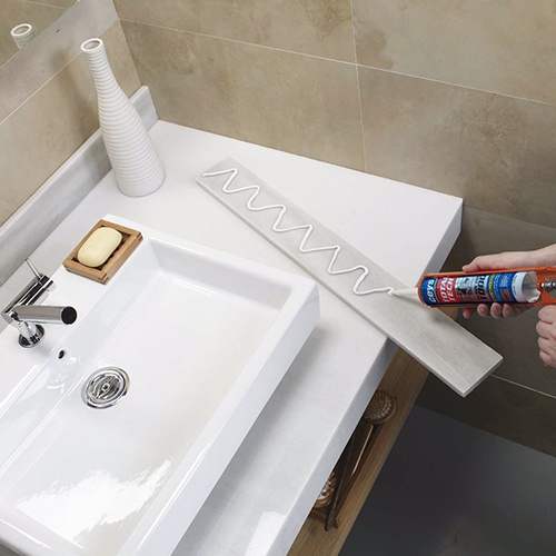 TOTAL TECH EXPRESS, lepidlo a tmel, 290ml, bílá 42507216