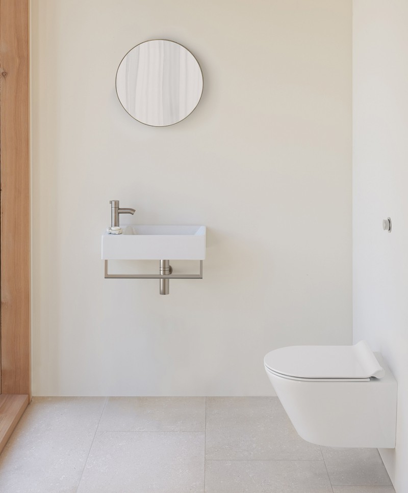 KUBE X keramické umývátko 50x25cm, pravé/levé, bílá ExtraGlaze 9486111