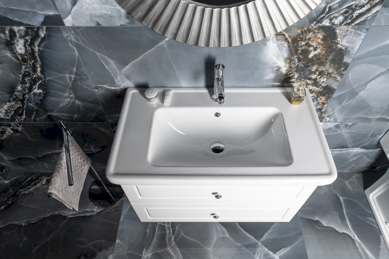 CLASSIC keramické umyvadlo 90x50cm, bílá ExtraGlaze 8788111