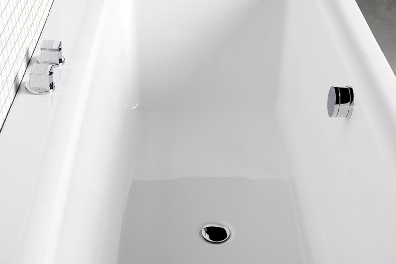 Vanová souprava s napouštěním, bovden, délka 775mm, zátka 72mm, chrom 71685