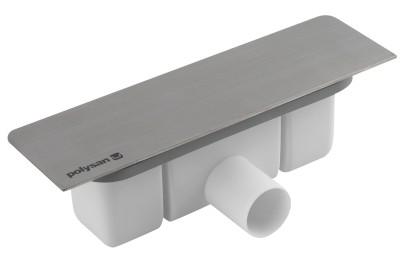 KAZUKO vaničkový sifon, DN40, krytka nerez mat 26317