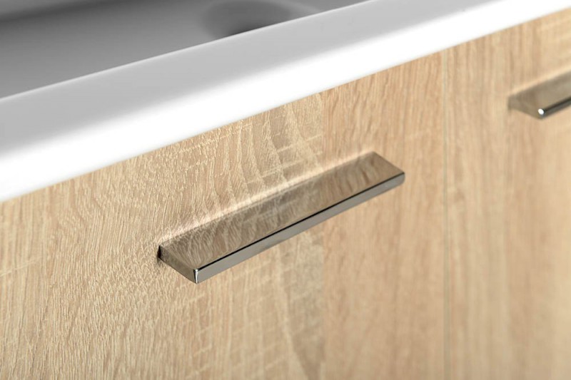 ZOJA/KERAMIA FRESH umyvadlová skříňka 49x50x24,5cm, dub platin 51047DP