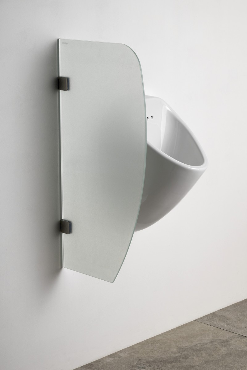Urinál se zakrytým přívodem vody, Rimless, 32x52cm TP635