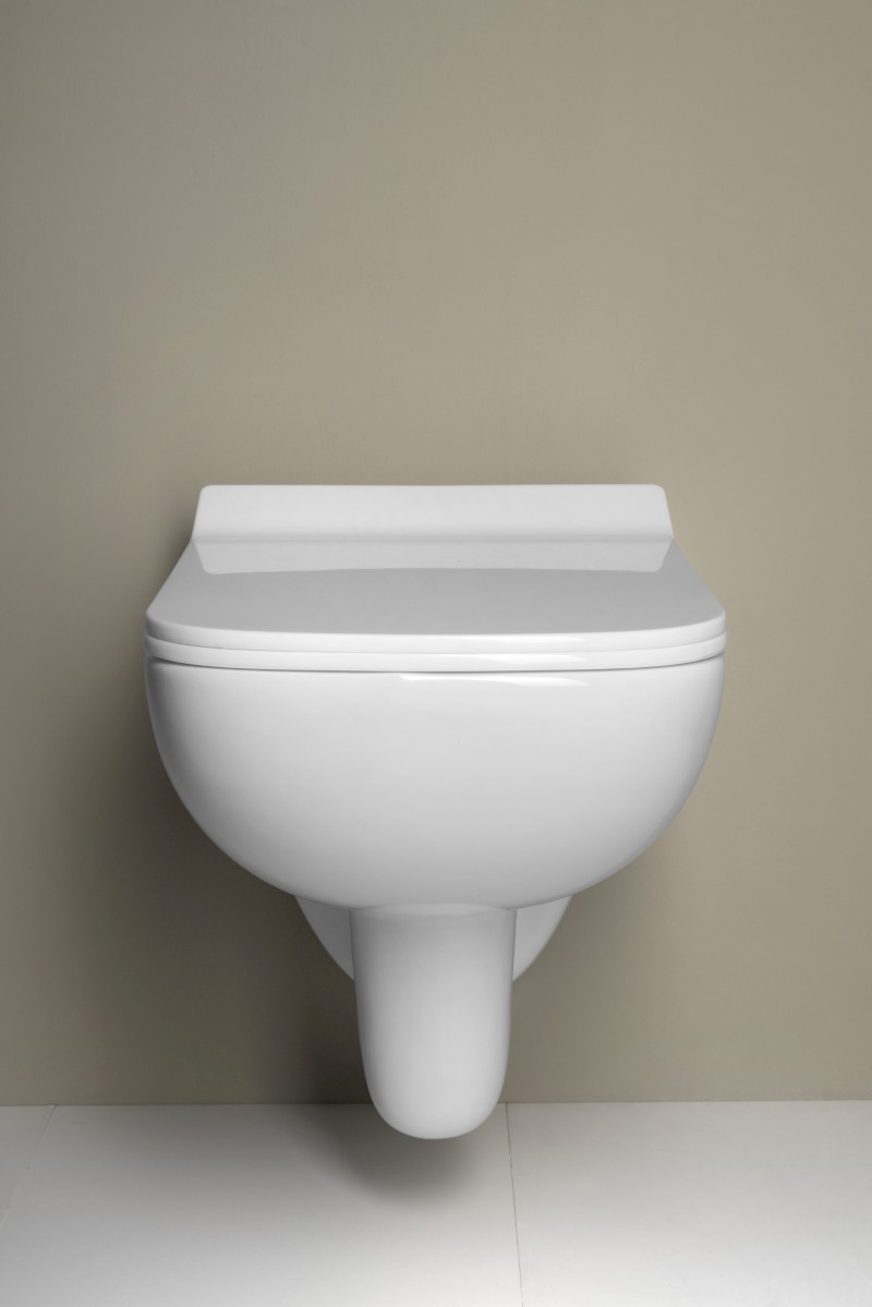 SPAZIA závěsná WC mísa 34x53cm, bílá NP505