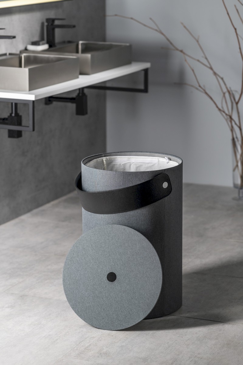 STRESA koš na prádlo 42x62,5x42cm, šedá 3163GR