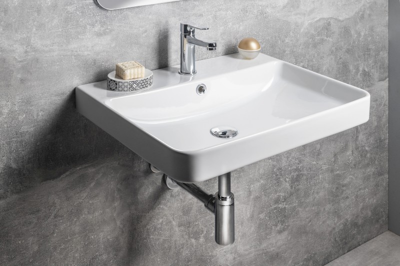 NERON keramické umyvadlo 60x48cm, bílá 201.128.0