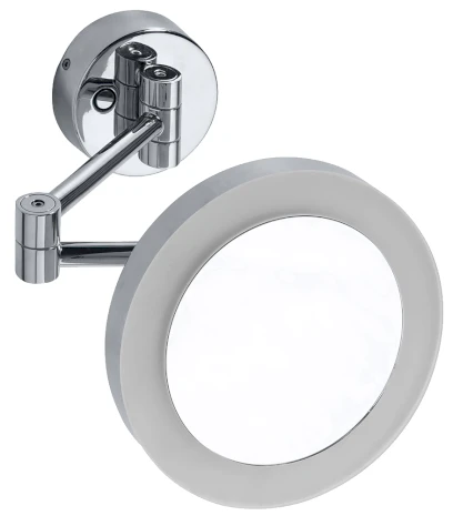 X-ROUND kosmetické zrcátko závěsné LED, Ø 200mm, chrom XR016