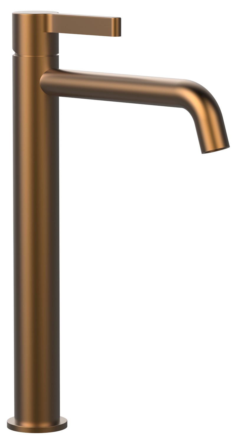 ICONIC stojánková umyvadlová baterie vysoká, měď mat AF006PG