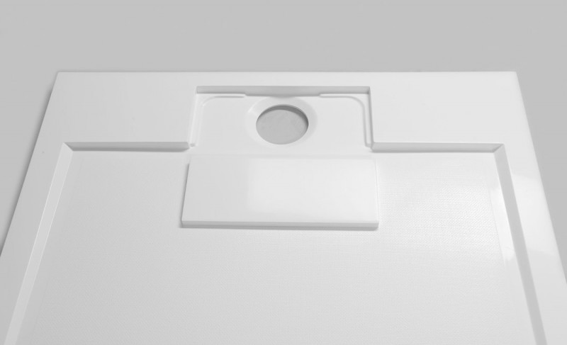 EMA sprchová vanička z litého mramoru, obdélník 120x80cm, bílá PE12080