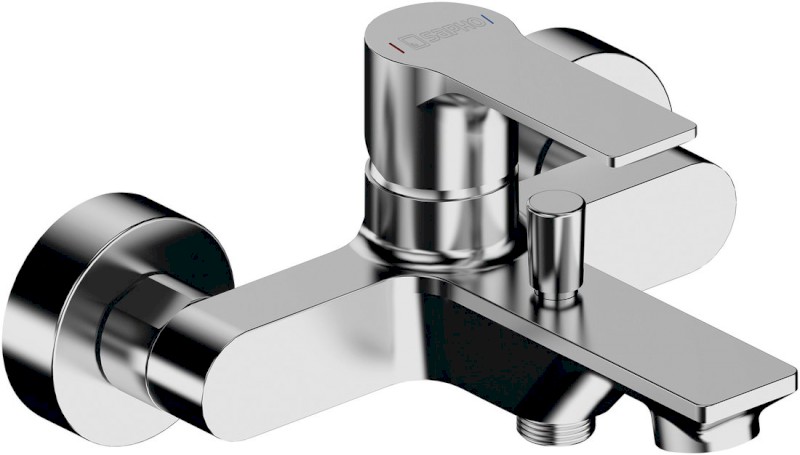 PAX nástěnná vanová baterie, chrom XA10