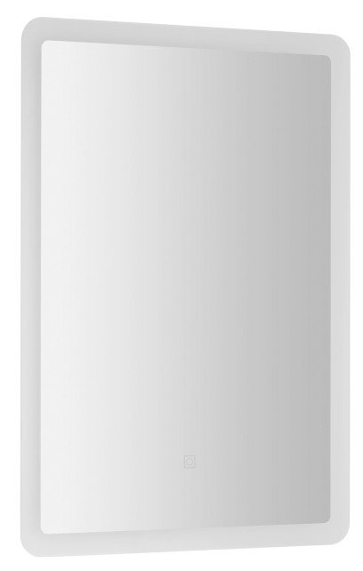 FAGO zrcadlo s LED osvětlením 50x70cm, dotykový senzor, stmívatelné FA050