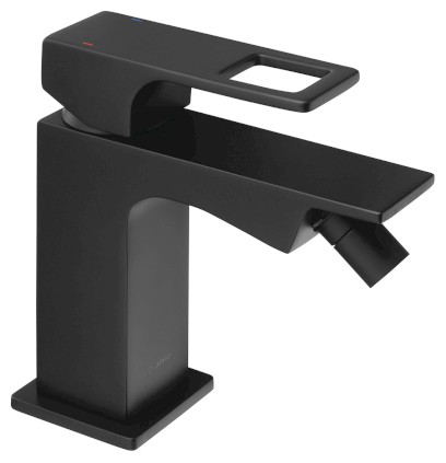 FORATA stojánková bidetová baterie, černá mat FT003/15