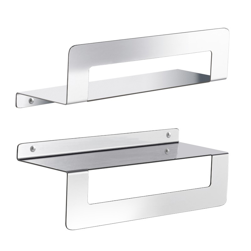 CLEO polička s držákem ručníků 300mm, nerez lesk 2019133