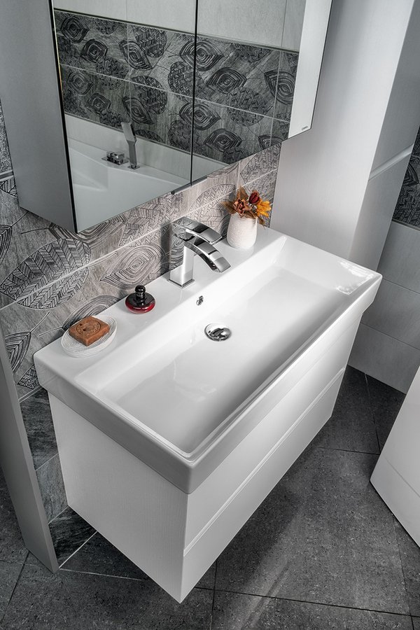 FILENA umyvadlová skříňka 67x51,5x43cm, bílá mat FID1270W