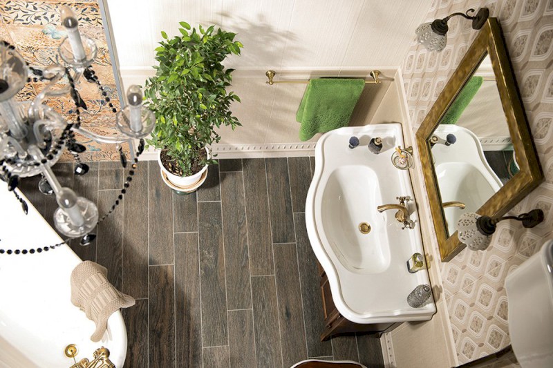 RETRO umyvadlová skříňka 89x80x48cm, buk 1620