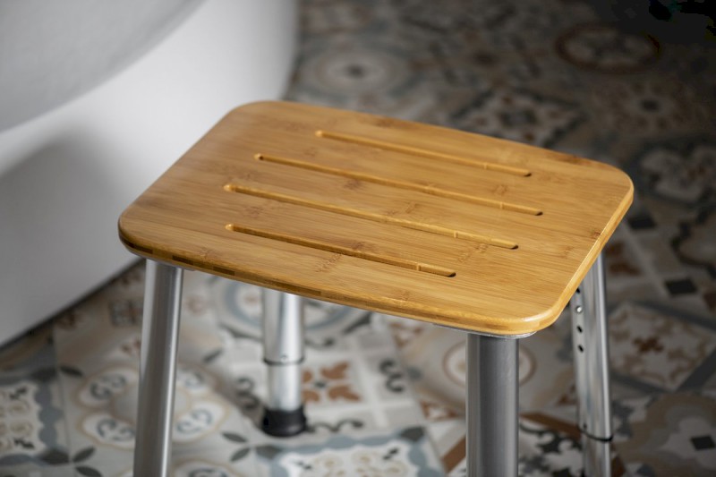 Koupelnová stolička, bambus AE865