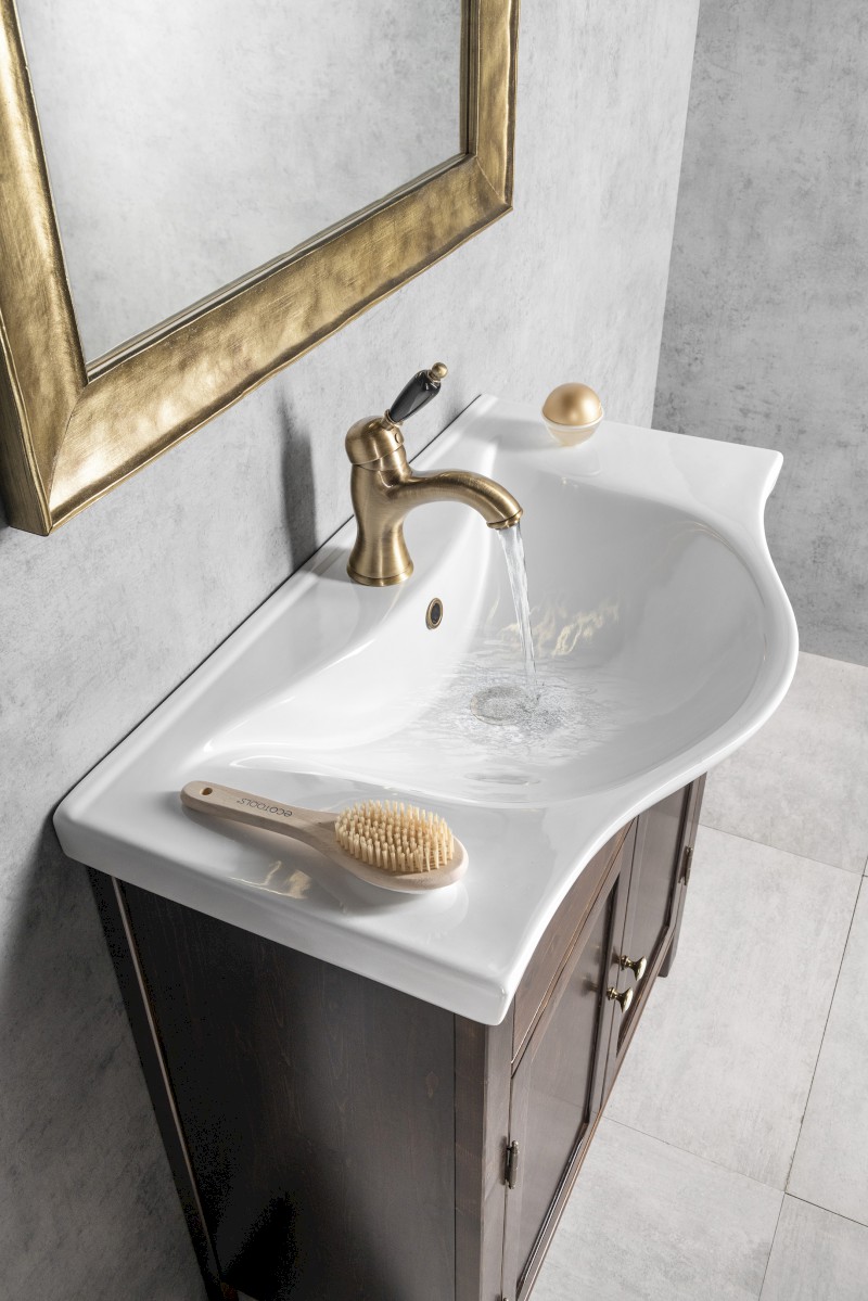 ZARA 80 keramické umyvadlo nábytkové 79,5x46cm, bílá 10080