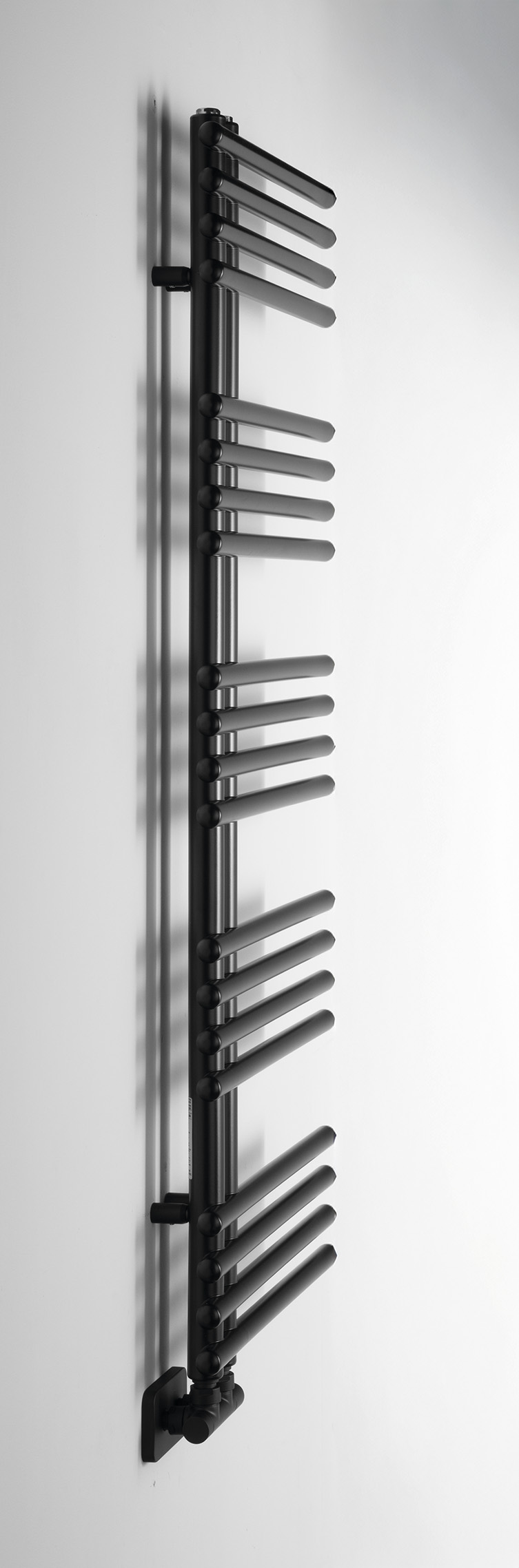 NYMPHA otopné těleso 500x1250mm, černá mat LLN125B