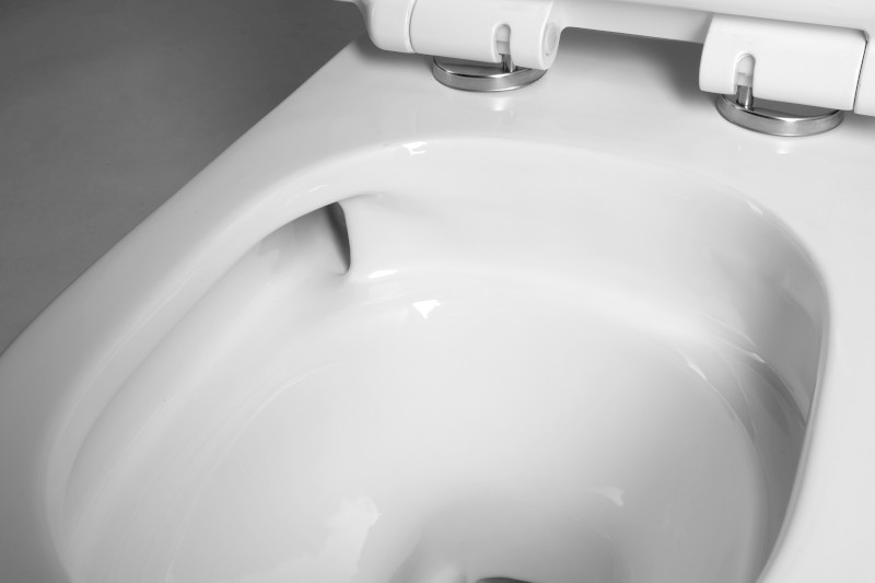 CARLO závěsná WC mísa, Vortex Rimless, 36x53cm, bílá PRX.101.851