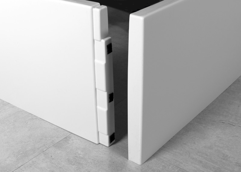 CARMEN panel rohový, 90x90x42cm, pravý 30326