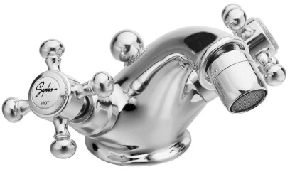 ANTEA stojánková bidetová baterie s výpustí, chrom 3181