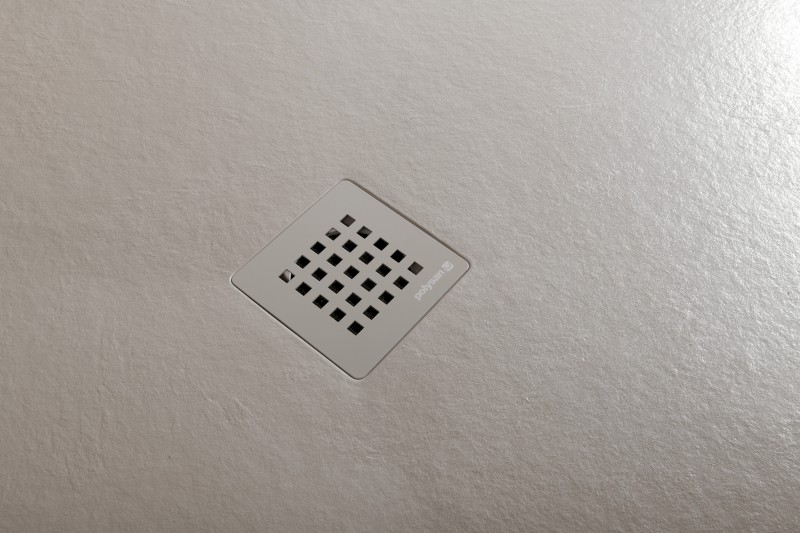 TRENECA vanička z litého mramoru s možností úpravy rozměru, 90x90cm, béžová mat 84300.81