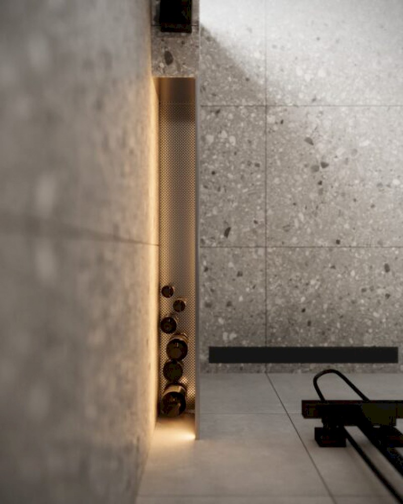 NIX nerezová sprchová kapsa, 60cm 72441