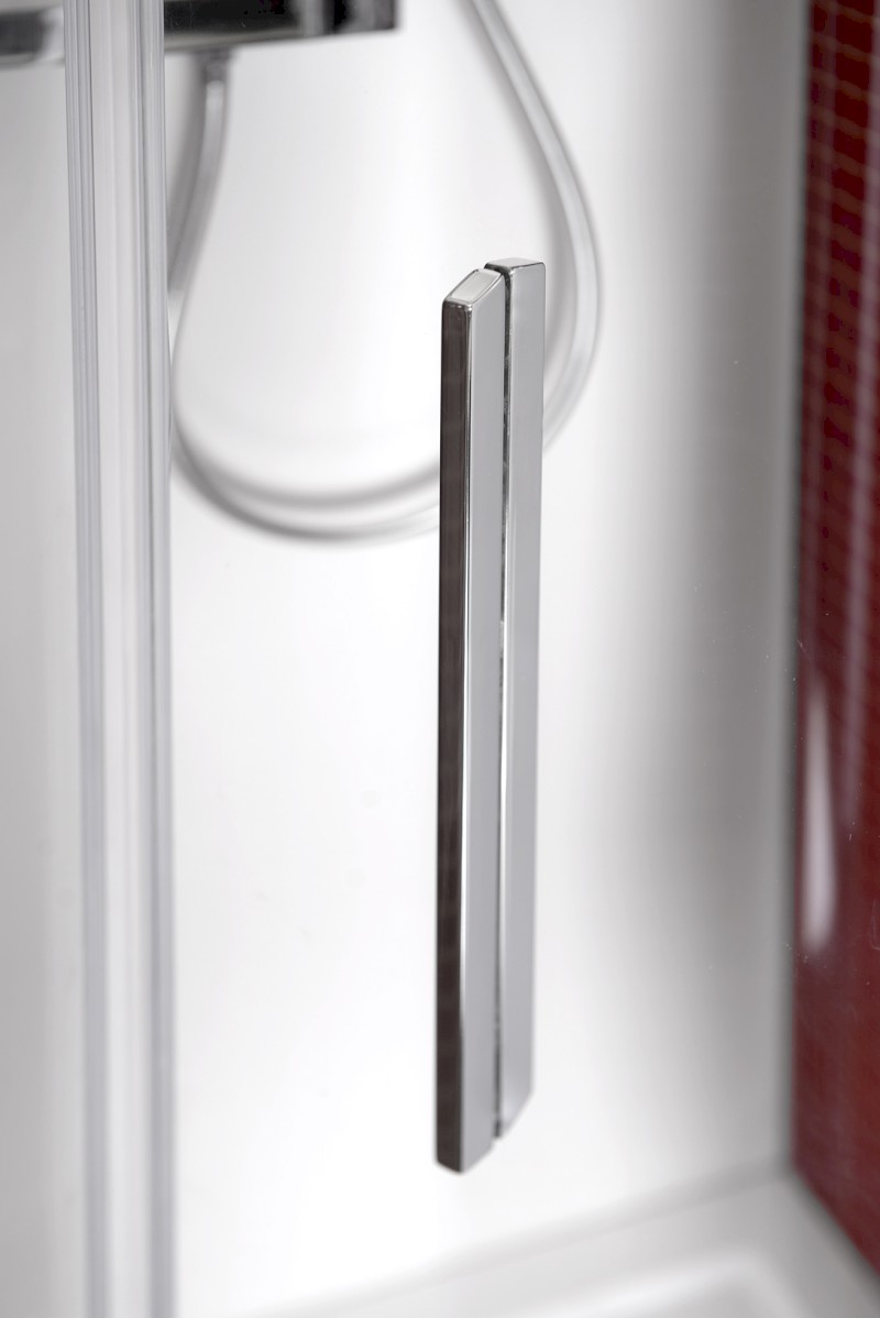 LUCIS LINE čtvercová sprchová zástěna 900x900mm, čiré sklo DL1615