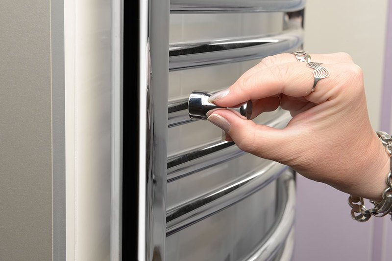 Magnetický háček na radiátor, chrom 1301-11