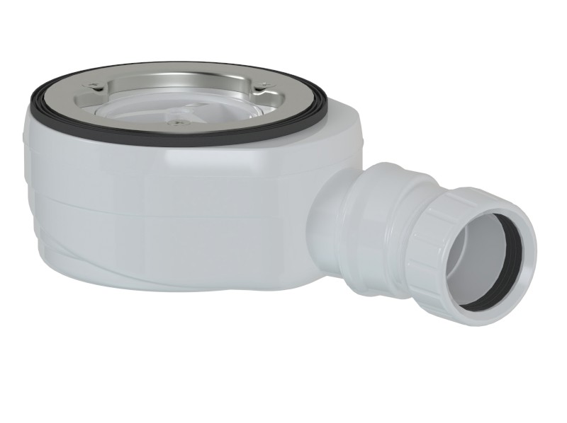 Vaničkový sifon, průměr 90mm, DN40, nízký 17672