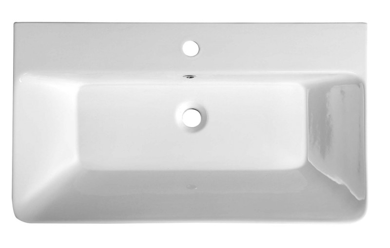 THALIE 80 keramické umyvadlo nábytkové 80x46cm, bílá TH11080