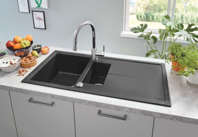 Concetto Dřezová baterie s výsuvnou sprškou, chrom GROHE 31483002
