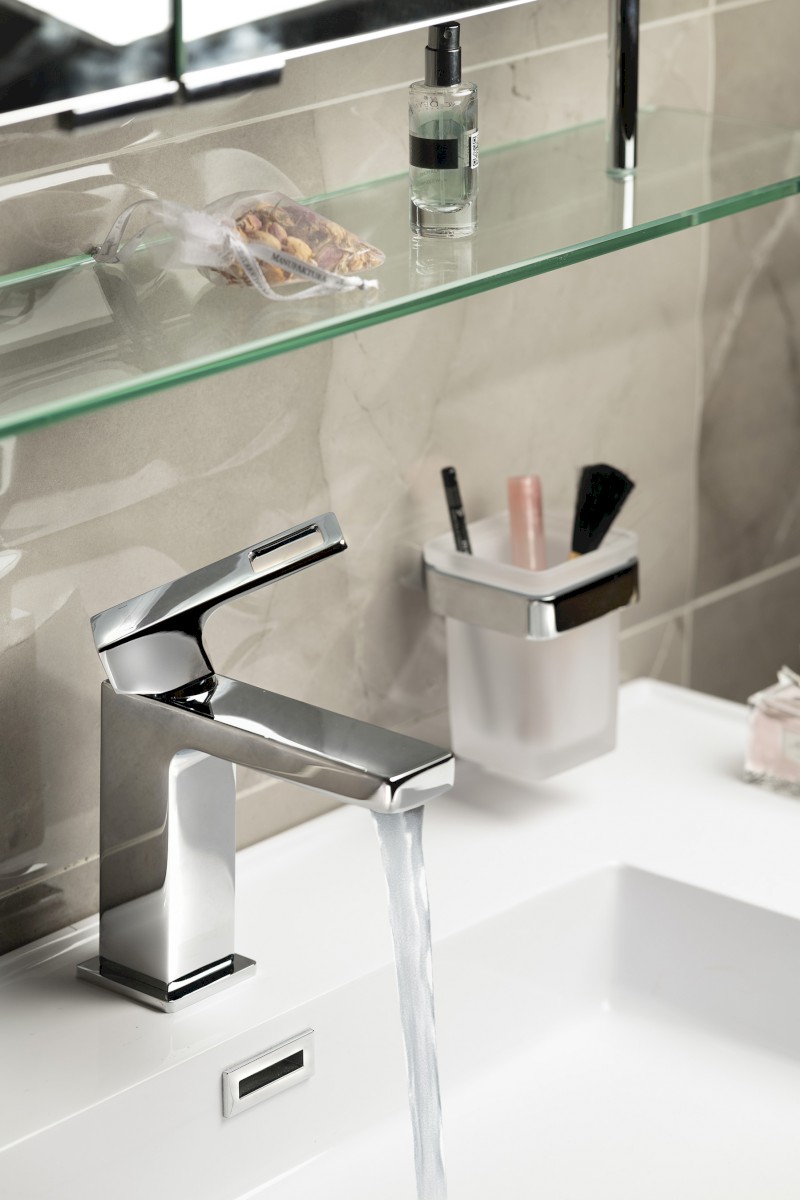 FORATA stojánková umyvadlová baterie, chrom FT002