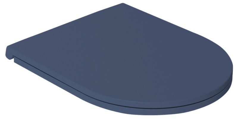 INFINITY WC sedátko, SLIM, Soft Close, Easy Take, modrá mat 40KF0544I-S