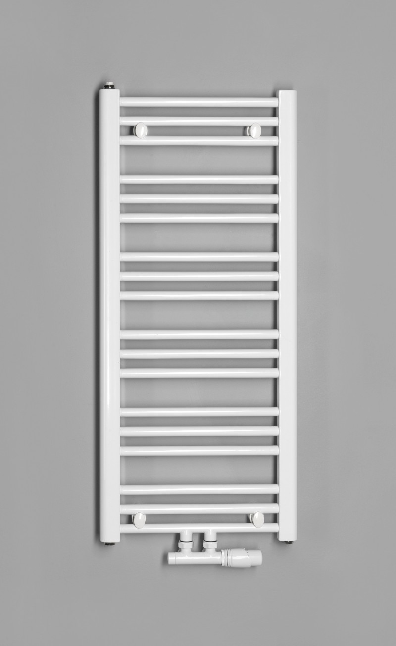 ALBRECHT otopné těleso 400x930 mm, středové připojení, bílá 600.111.4