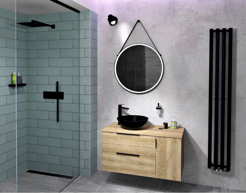 CIRASA skříňka spodní dvířková 30x52x46cm, pravá/levá, dub alabama CR302-2222