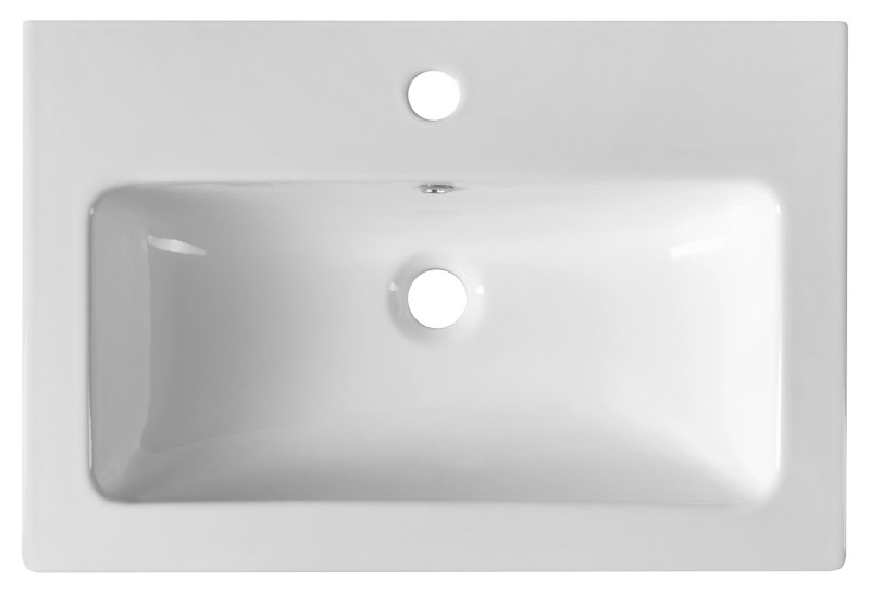 PRACTICO keramické umyvadlo nábytkové 60x40cm, bílá 44060