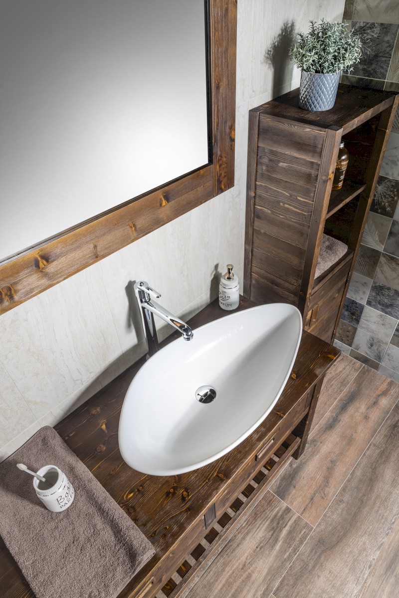 OVALI keramické umyvadlo 74x38,5cm, bílá TU0713