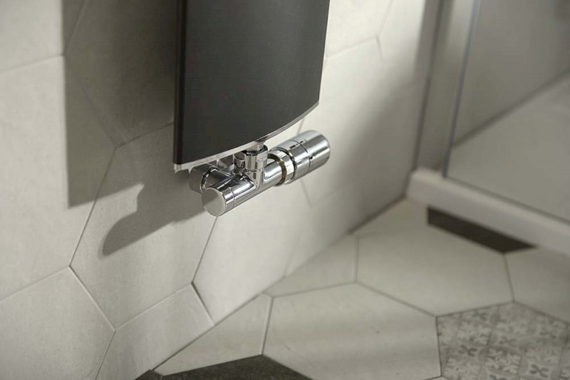 OTHELLO MONO SLIM hliníkové otopné těleso 300x1890mm, černá mat 2301189030SN