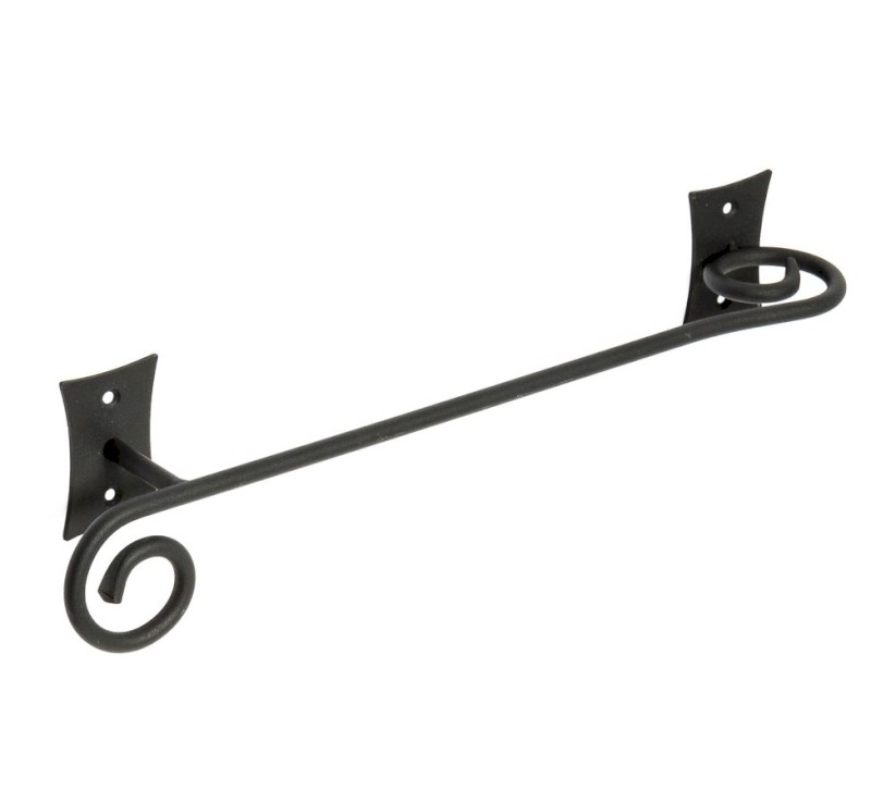 REBECCA držák ručníků 300mm, černá CC320