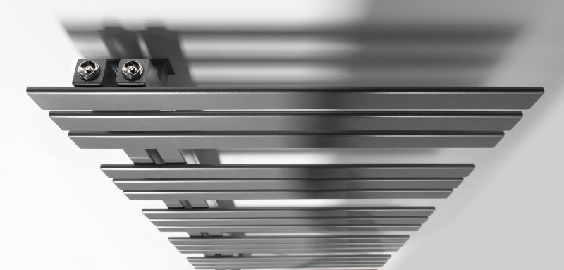 SILVANA otopné těleso 600x1500mm, metalická stříbrná IR155