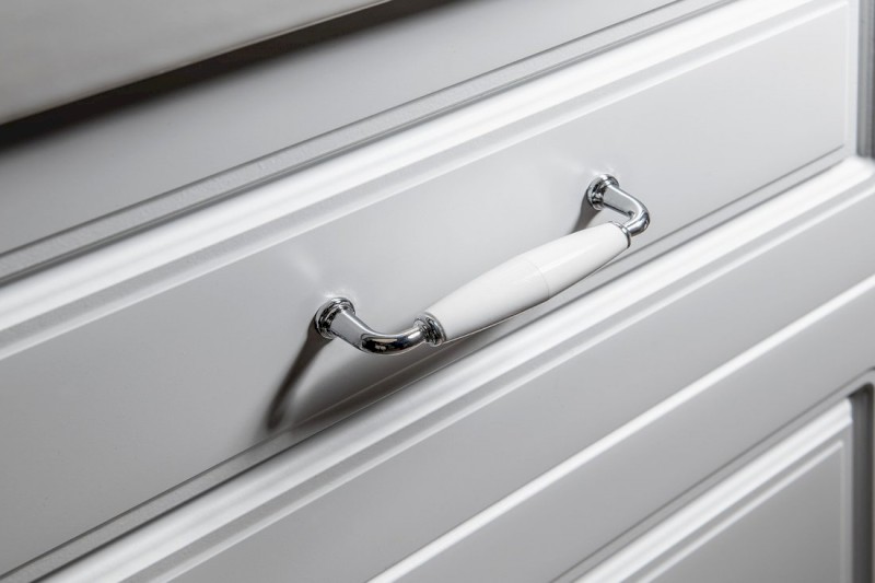 FAVOLO vysoká skříňka košem 40x150x31cm, bílá mat FV160