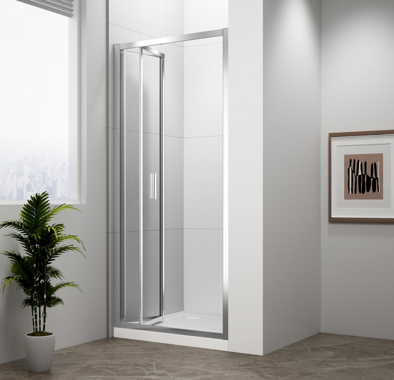 EASY sprchové dveře skládací 700mm, čiré sklo EL1970