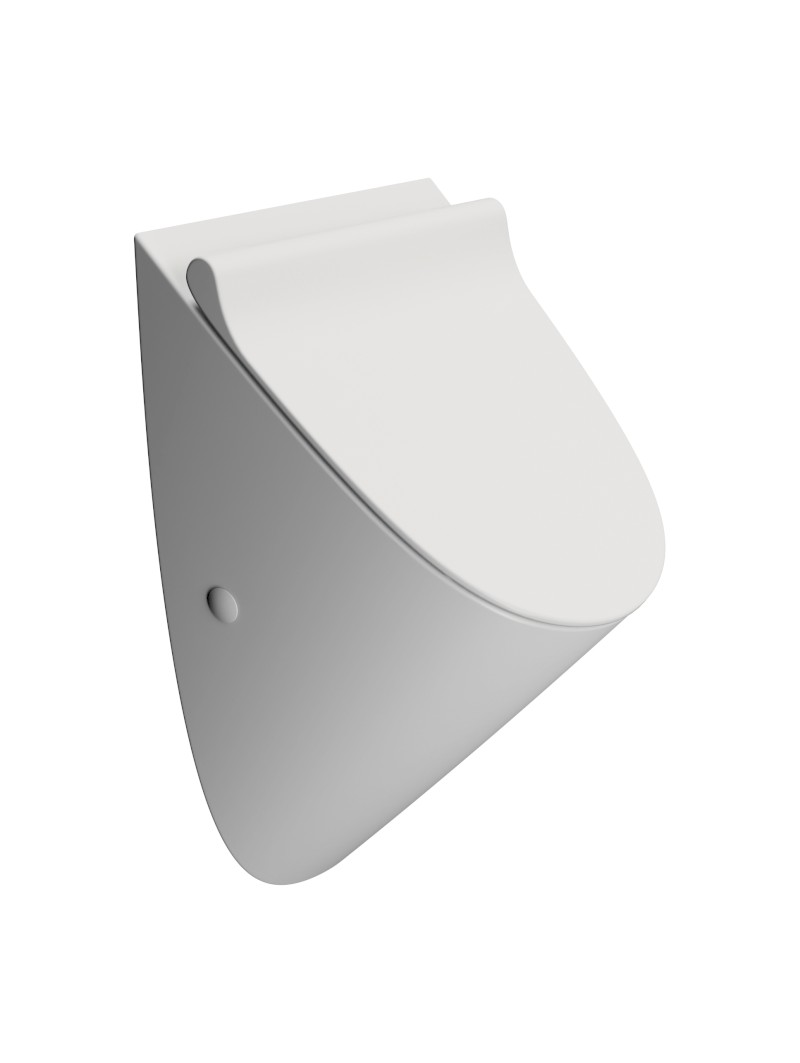 COMMUNITY urinál se zakrytým přívodem vody s otvory pro víko 31x54,5cm, bílá mat 769609