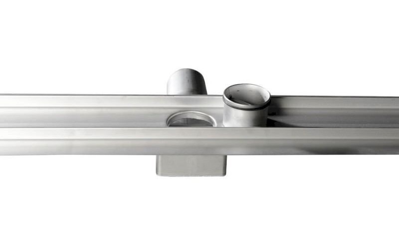 MANUS PIASTRA nerezový podlahový žlab s roštem pro dlažbu, L-850, DN50 GMP84