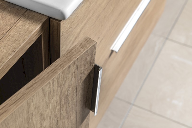 CIRASA skříňka spodní dvířková 30x64x46cm, pravá/levá, dub stříbrný CR301-1111