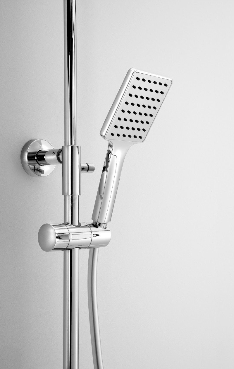 Sprchový sloup s termostatickou baterií, chrom KJ139